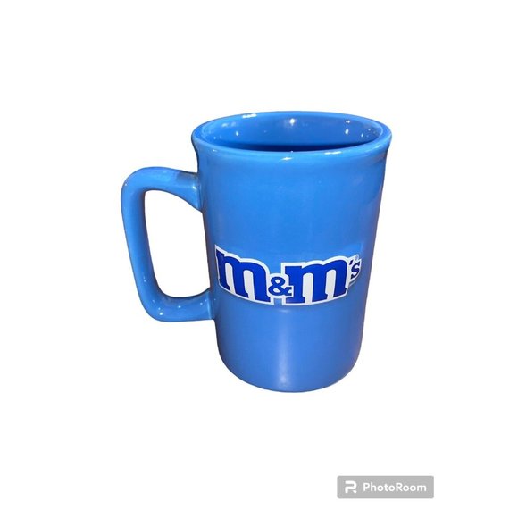 M and M M&M's Blue Mug Mars Official Licensed Coffee Cup Collectible 2012 - Picture 2 of 4